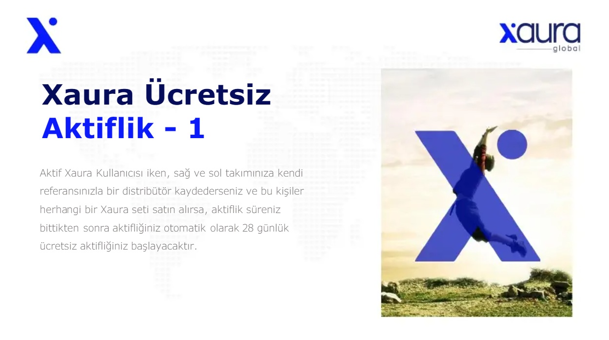 Xaura Ücretsiz Aktiflik – 1