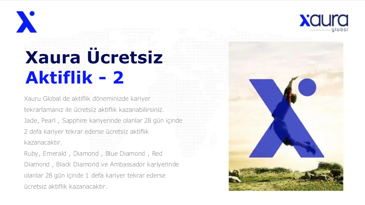 Xaura Ücretsiz Aktiflik – 2